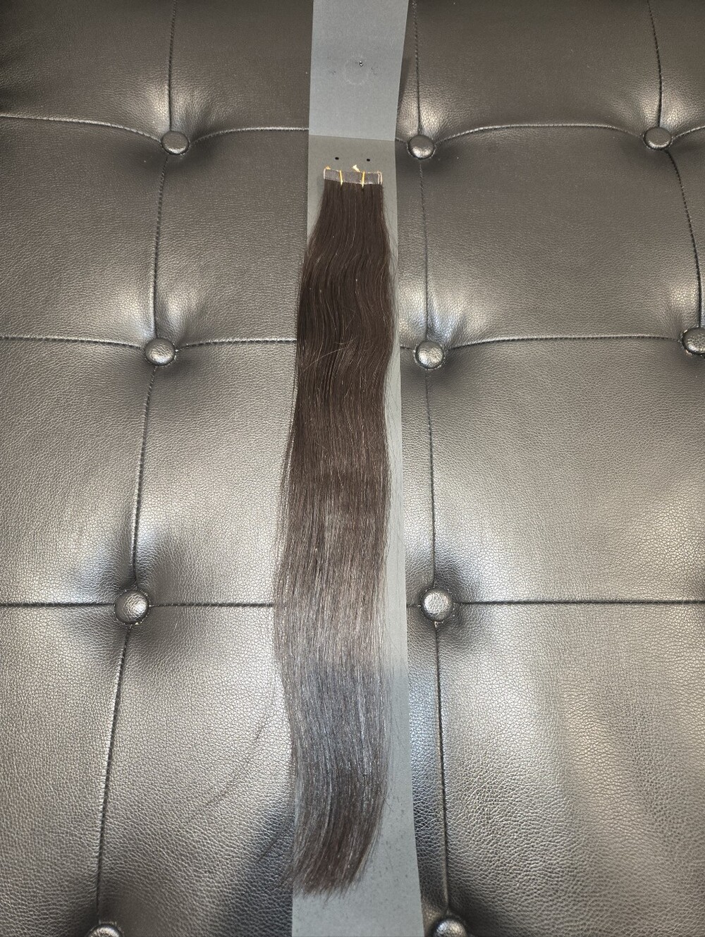 18" Raw Virgin Burmese Straight Tape Hair